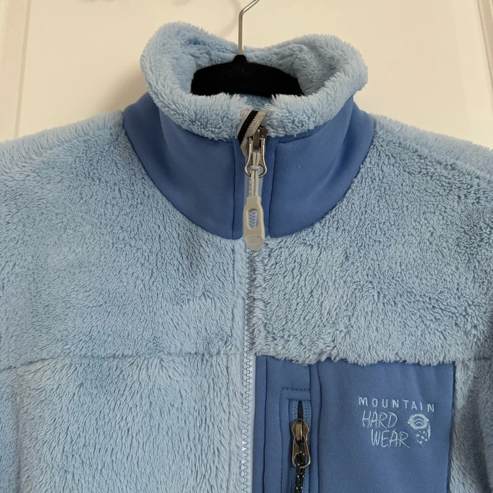 Mountain Hardwear Light Blue Fluffy Jacket, S - Picture 4 of 16